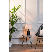 Lampenkap cilinder 25-25-18 cm naturel